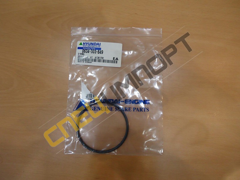 Кольцо уплотнительное (Hyundai R1300WM | 0634-303-849)